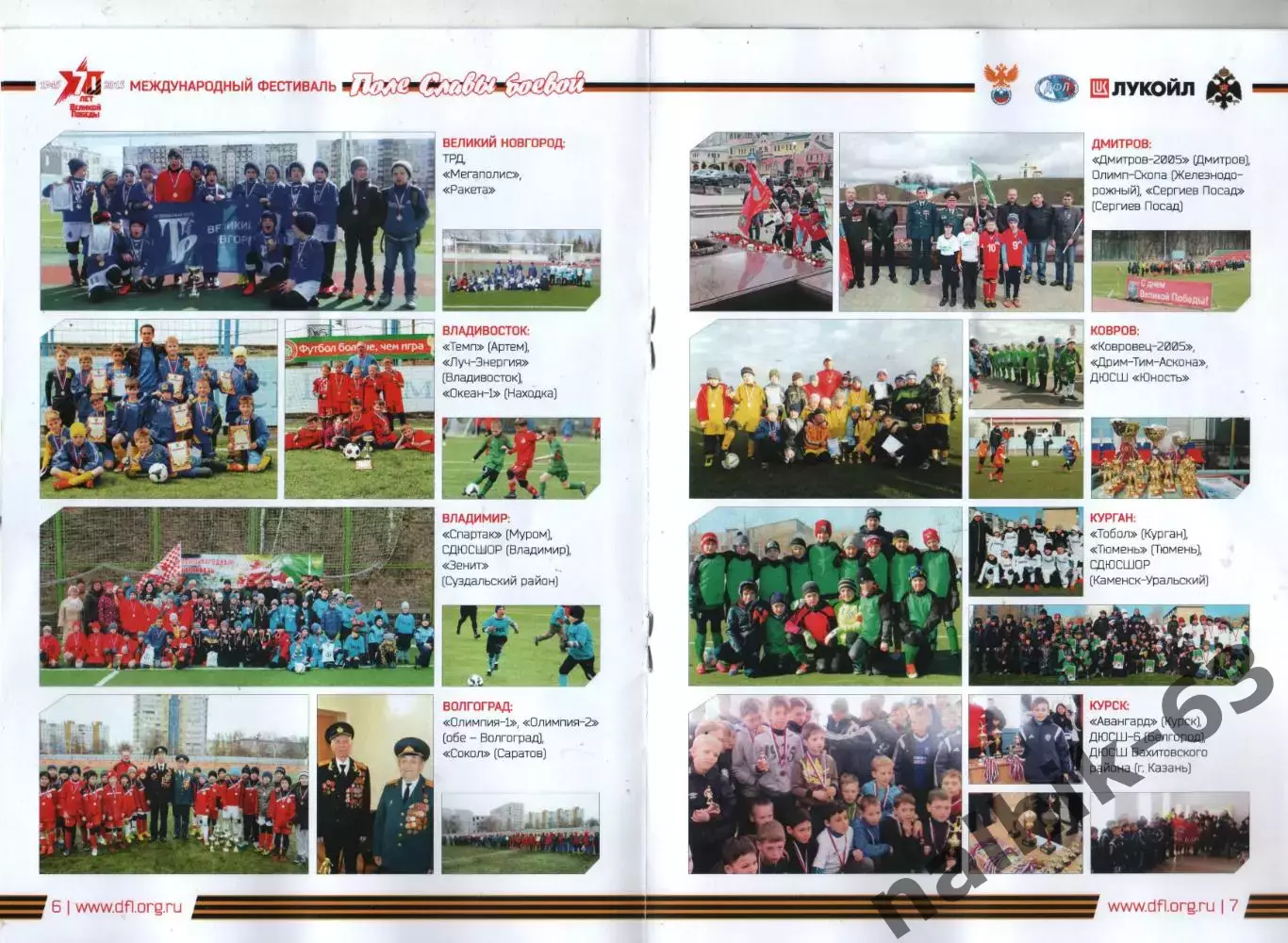 Волгоград, Владимир, Ковров, Тула\, Барнаул ДФЛ 2015 год 2