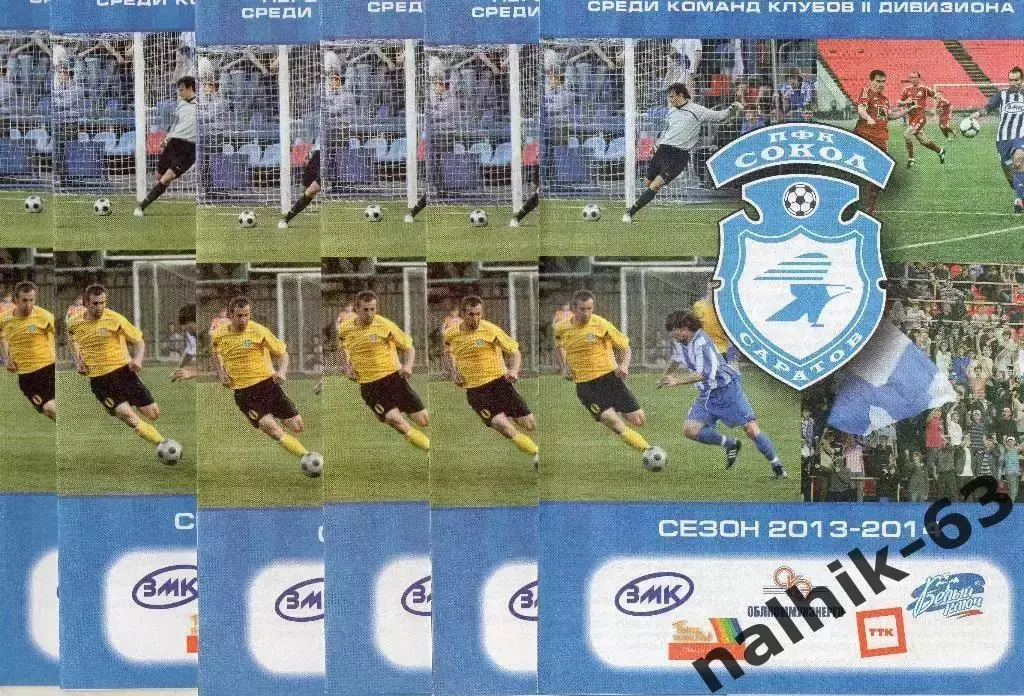 Сокол Саратов-Факел Воронеж 2013-2014 год