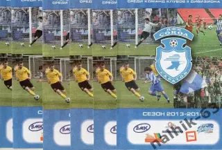 Сокол Саратов-Факел Воронеж 2013-2014 год