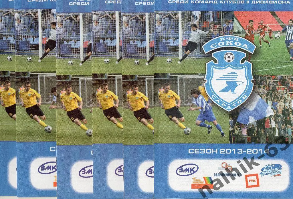 Сокол Саратов-Факел Воронеж 2013-2014 год