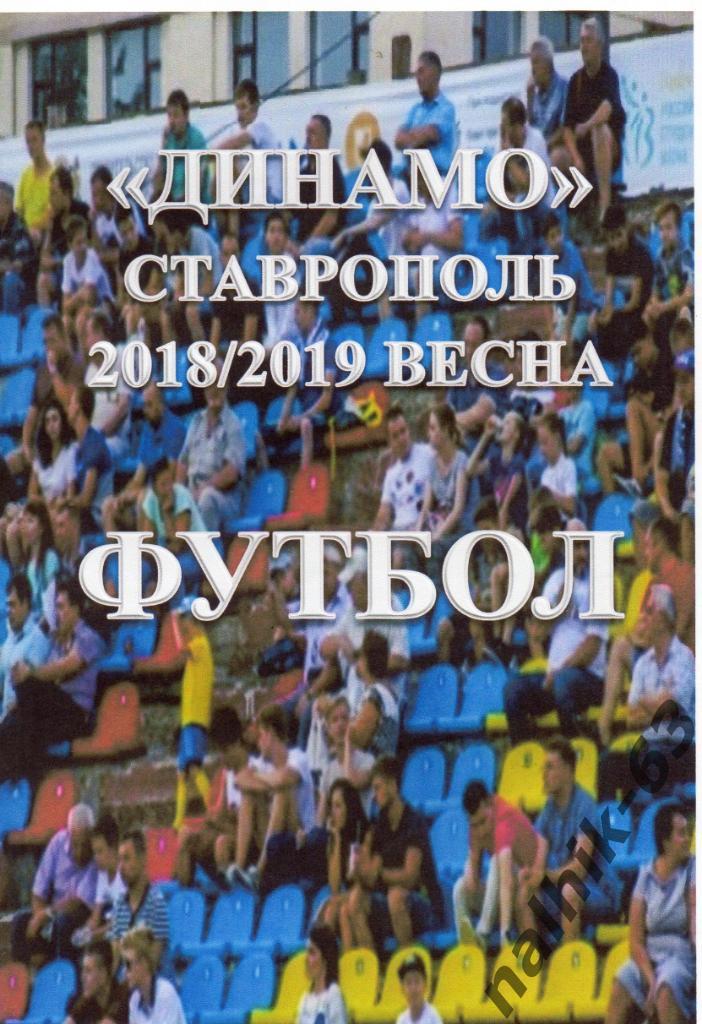 к/с Динамо Ставрополь 2018-2019 год весна