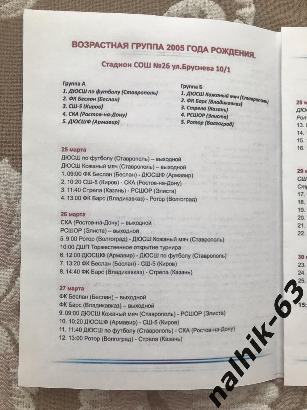 Ротор Волгоград, Казань, Белгород, Керчь\юноши, турнир Духина, Ставрополь 2018 г 5