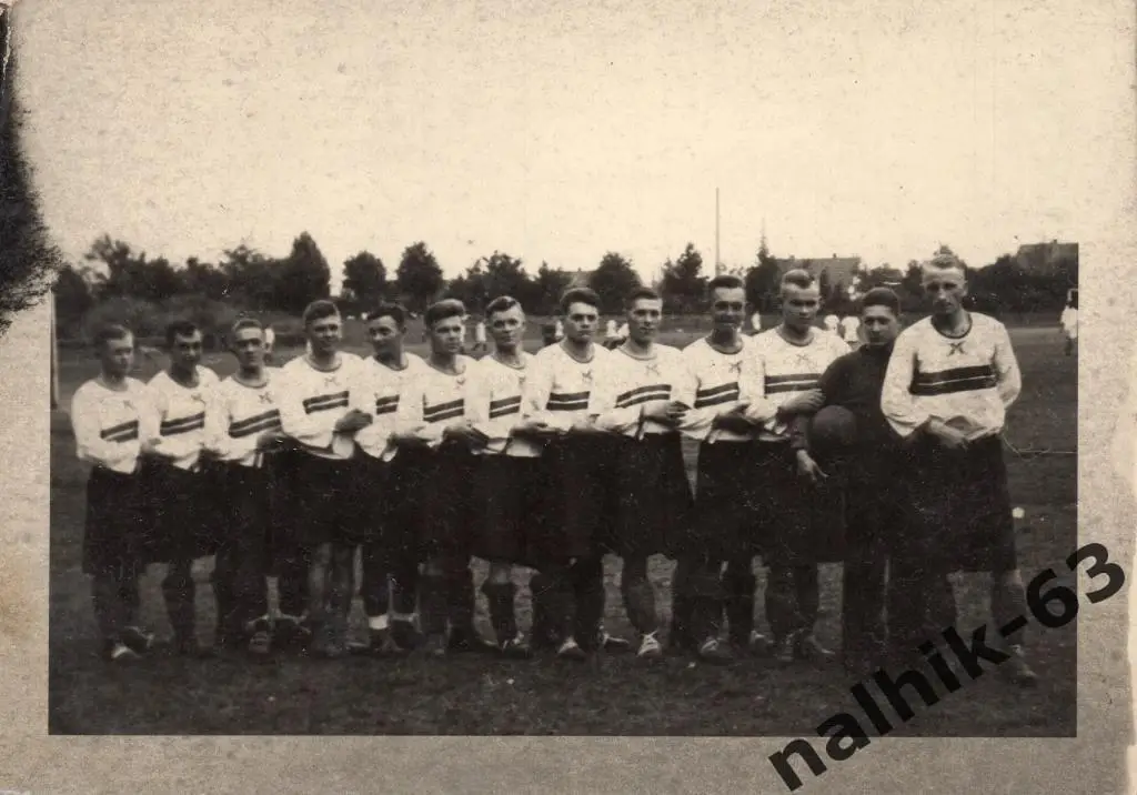 Футбольная команда полка. Германия 1945 год