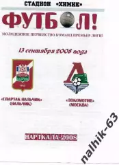 Спартак-д Нальчик-Локомотив-д Москва 2008 год альтернатива