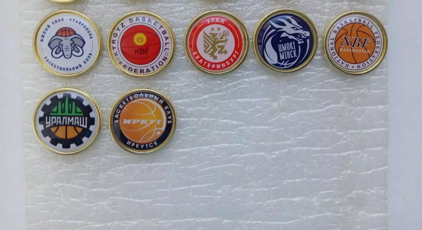 федерации и клубы Баскетбол 7 значков