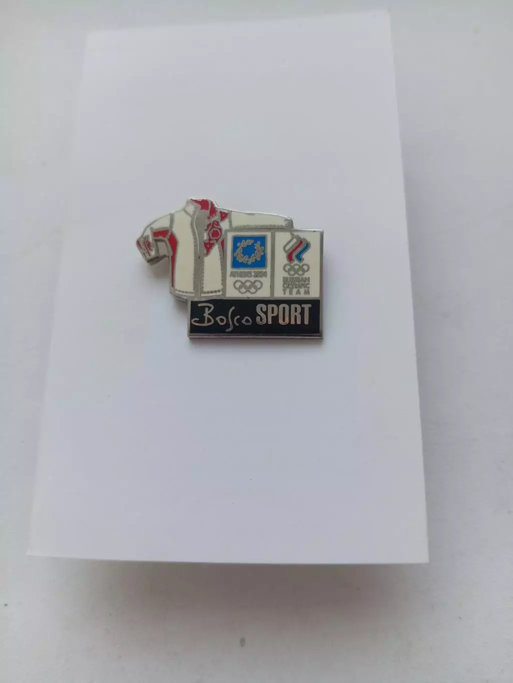 Значок НОК Россия Афины 2004