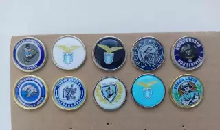 ФК Лацио Италия фан знак 10 значков