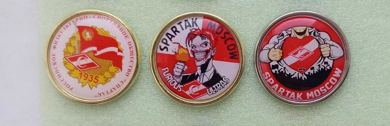 ФК Спартак Москва 3 фан знака
