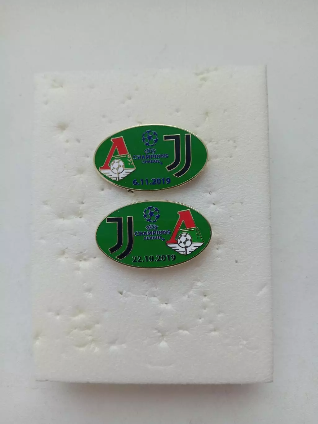 ФК Локомотив Москва -Ювентус Л.Ч.2019\20-2 знака