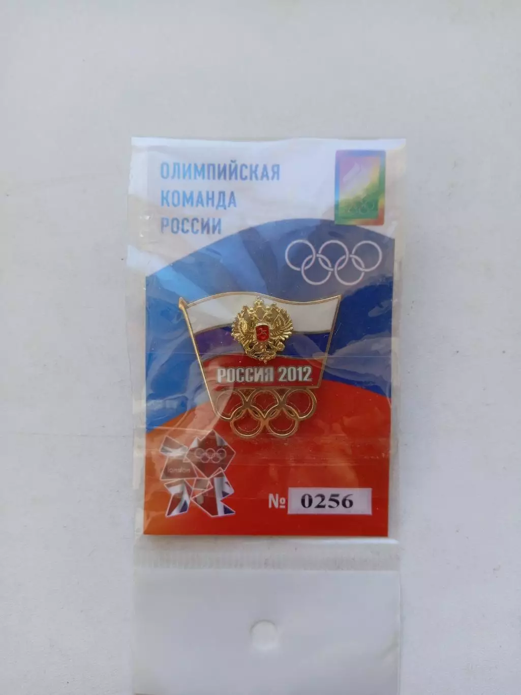 Значок НОК Россия 2012