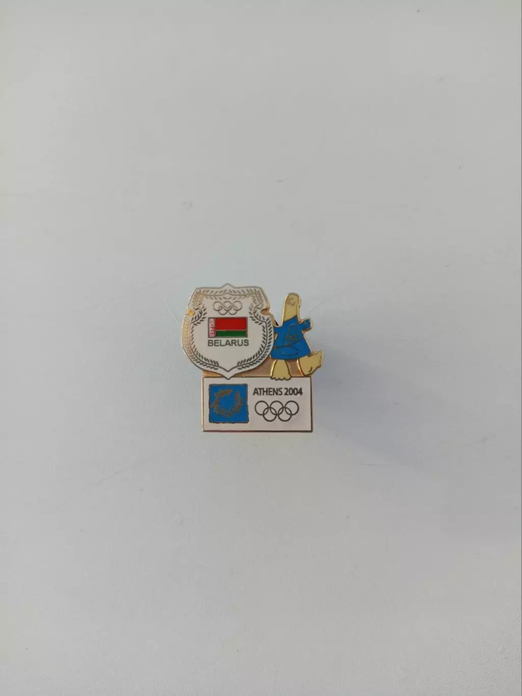 Значок НОК Беларусь -2004 Афины