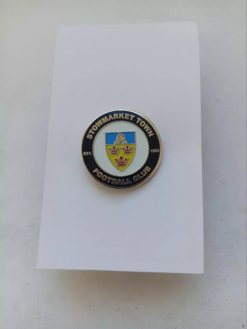 Значок. ФК Stowmarket Town -Англия Нон-Лига