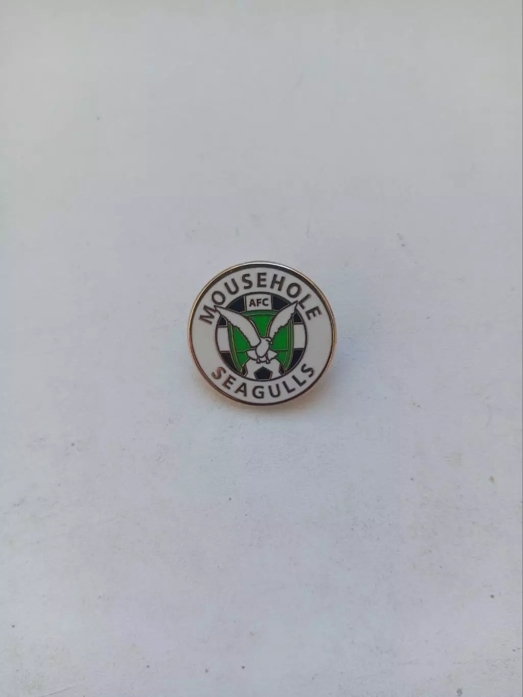 Значок. ФК Mousehole Seagulls -Англия Нон-Лига