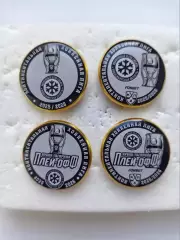 Значок. КХЛ ХК Сибирь Новосибирская Обл.Плэй Офф 2025\26