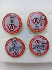 Значок. КХЛ ХК Автомобилист Екатеринбург Плэй Офф 2025\26