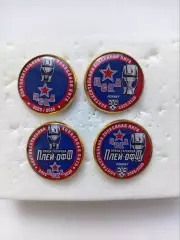 Значок. КХЛ ХК ЦСКА Москва Плэй Офф 2025\26