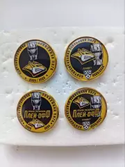 Значок.КХЛ ХК Металлург Магнитогорск Плэй Офф 2025\26