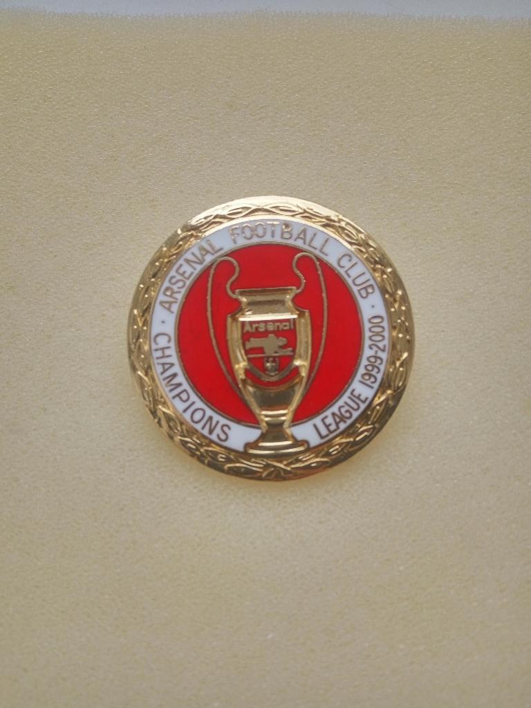 Значок. Лига Чемпионов 1999-2000 г.г., ФК Арсенал