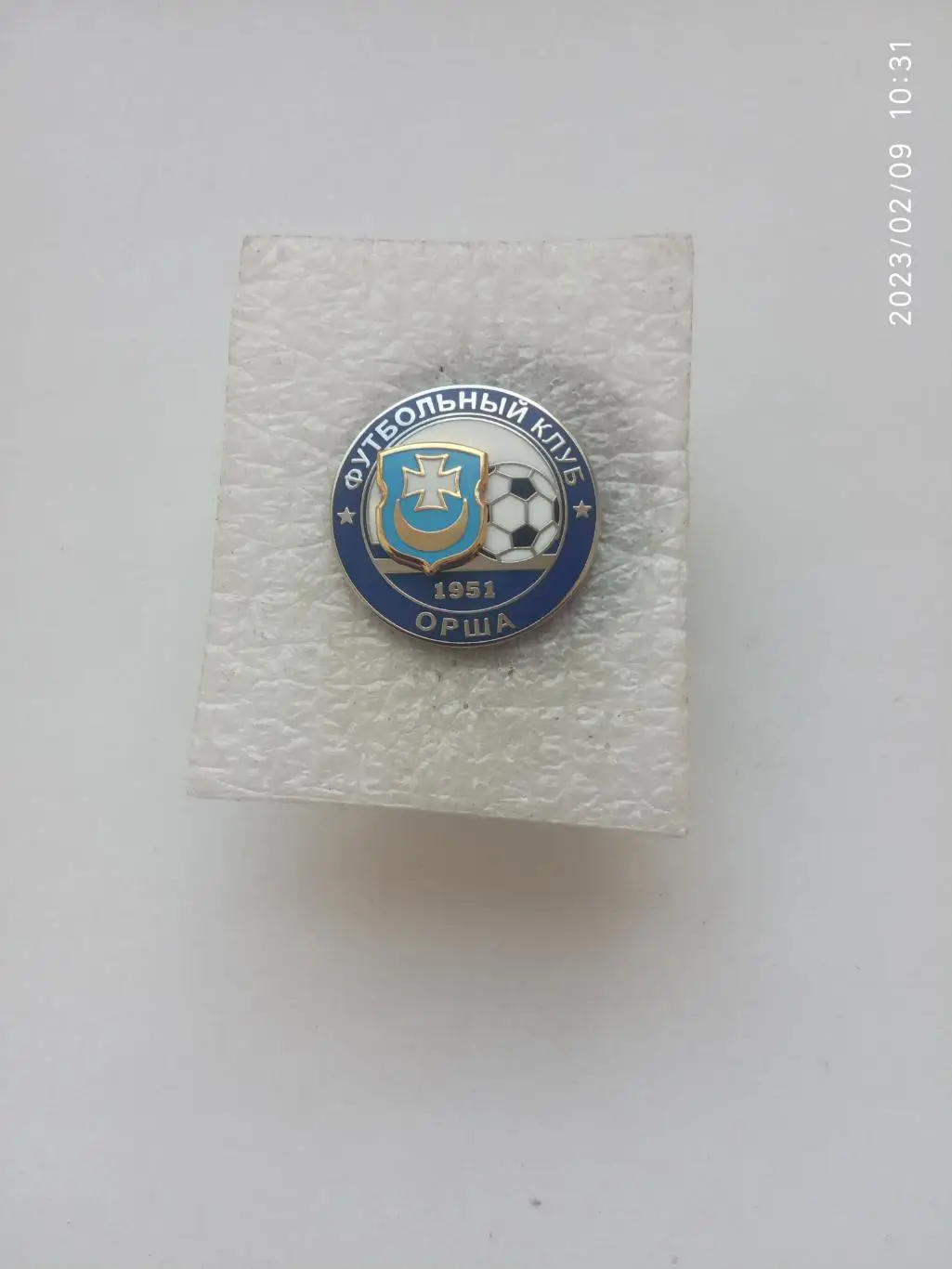 Значок. ФК Орша Беларусь