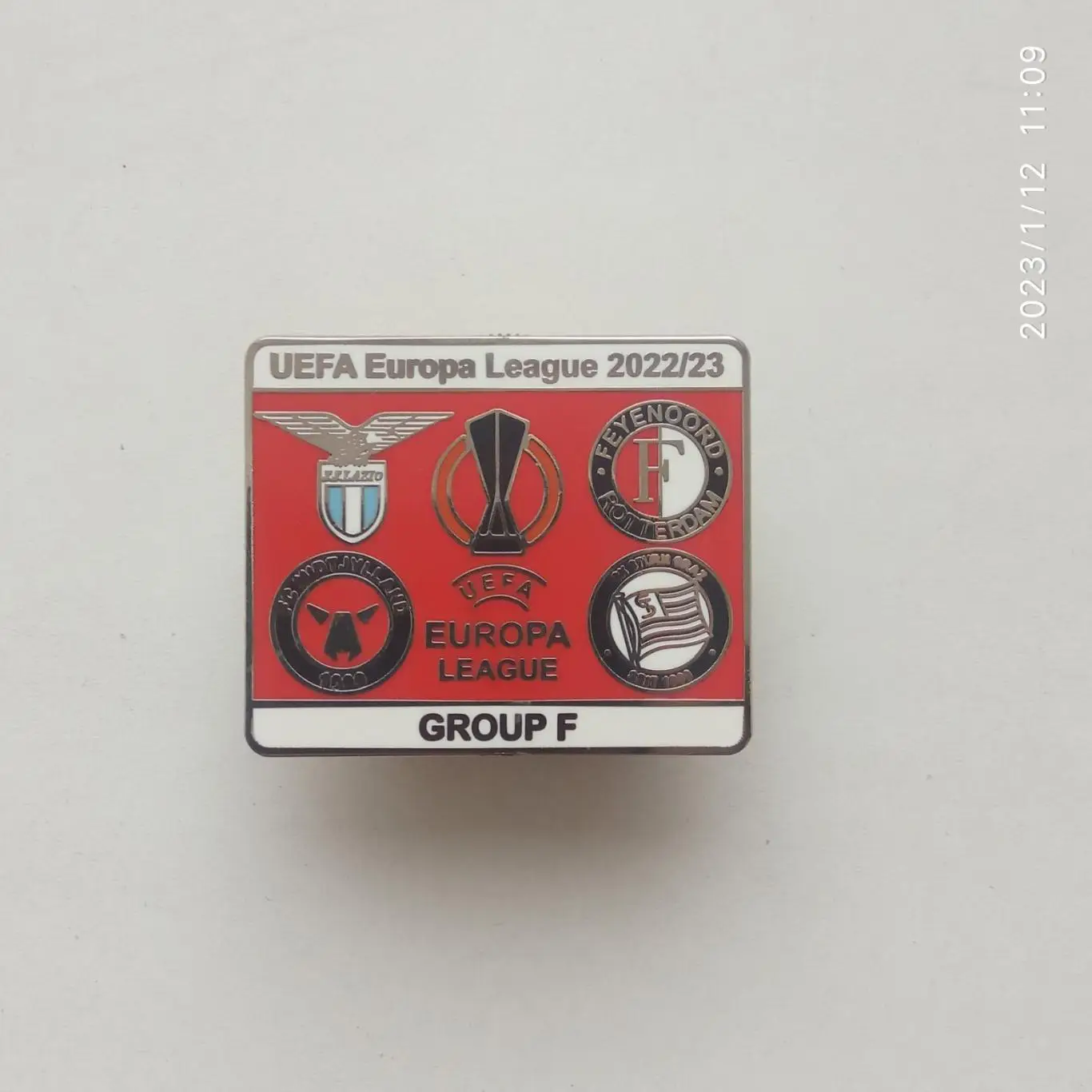 Лацио,Фейеноорд,Штурм Грац,Мидтьюланд-Группа Ф. -Л.Е 22\23