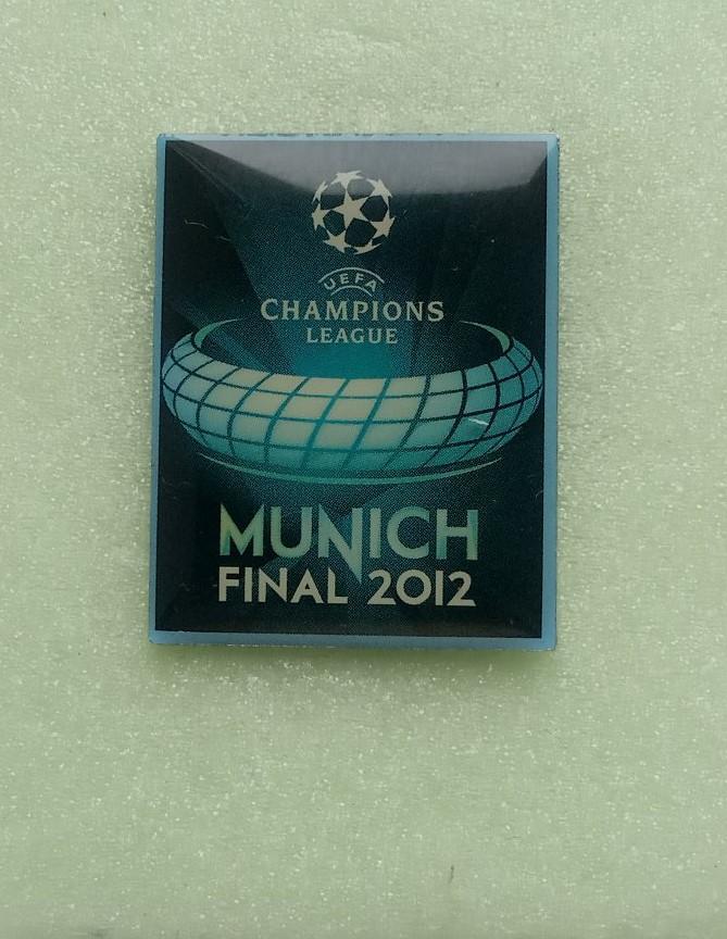 Значок. Финал Л.Ч.-2012 -Мюнхен официальный знак