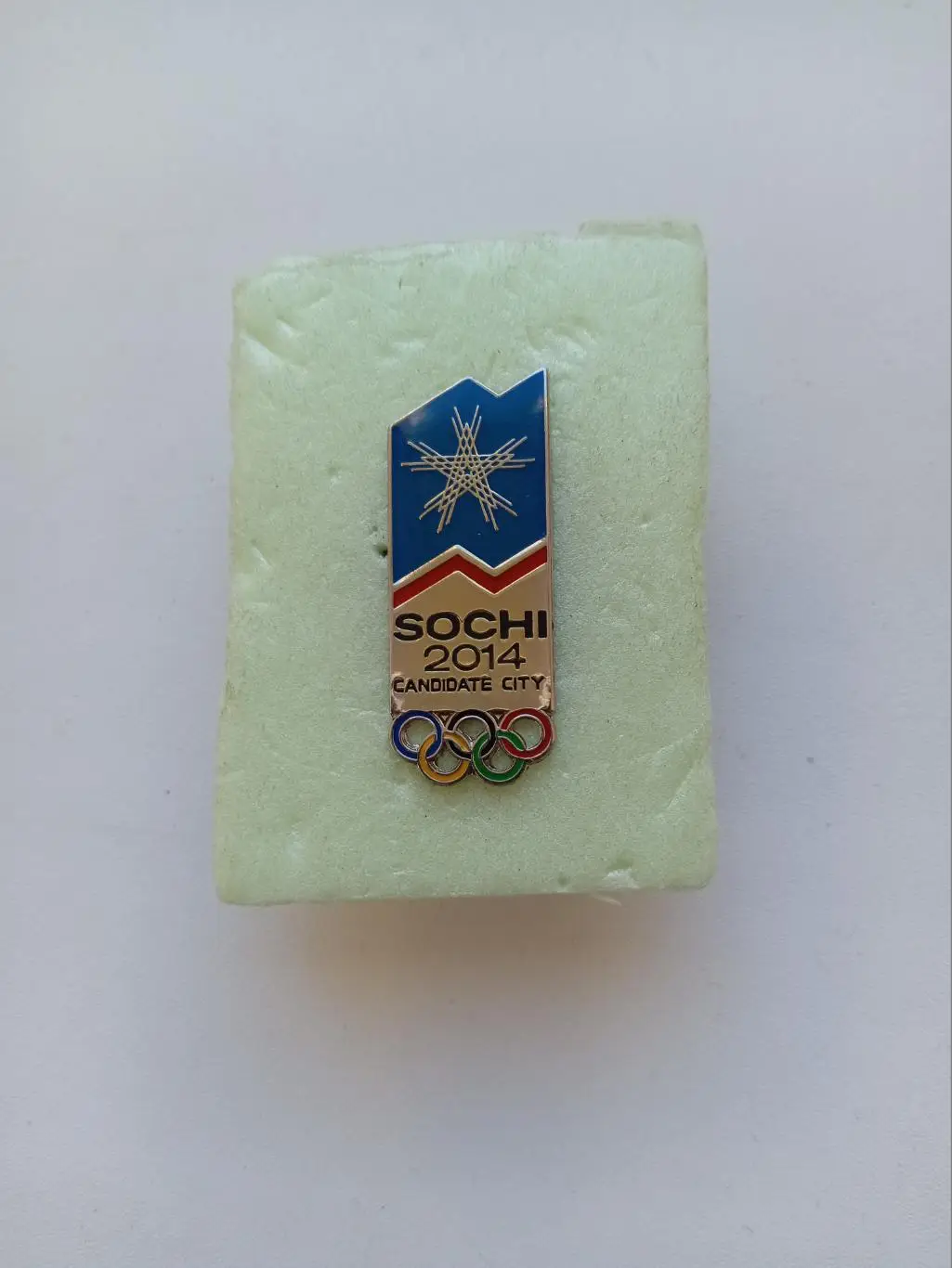 Значок.Кондидат О.И. Сочи 2014