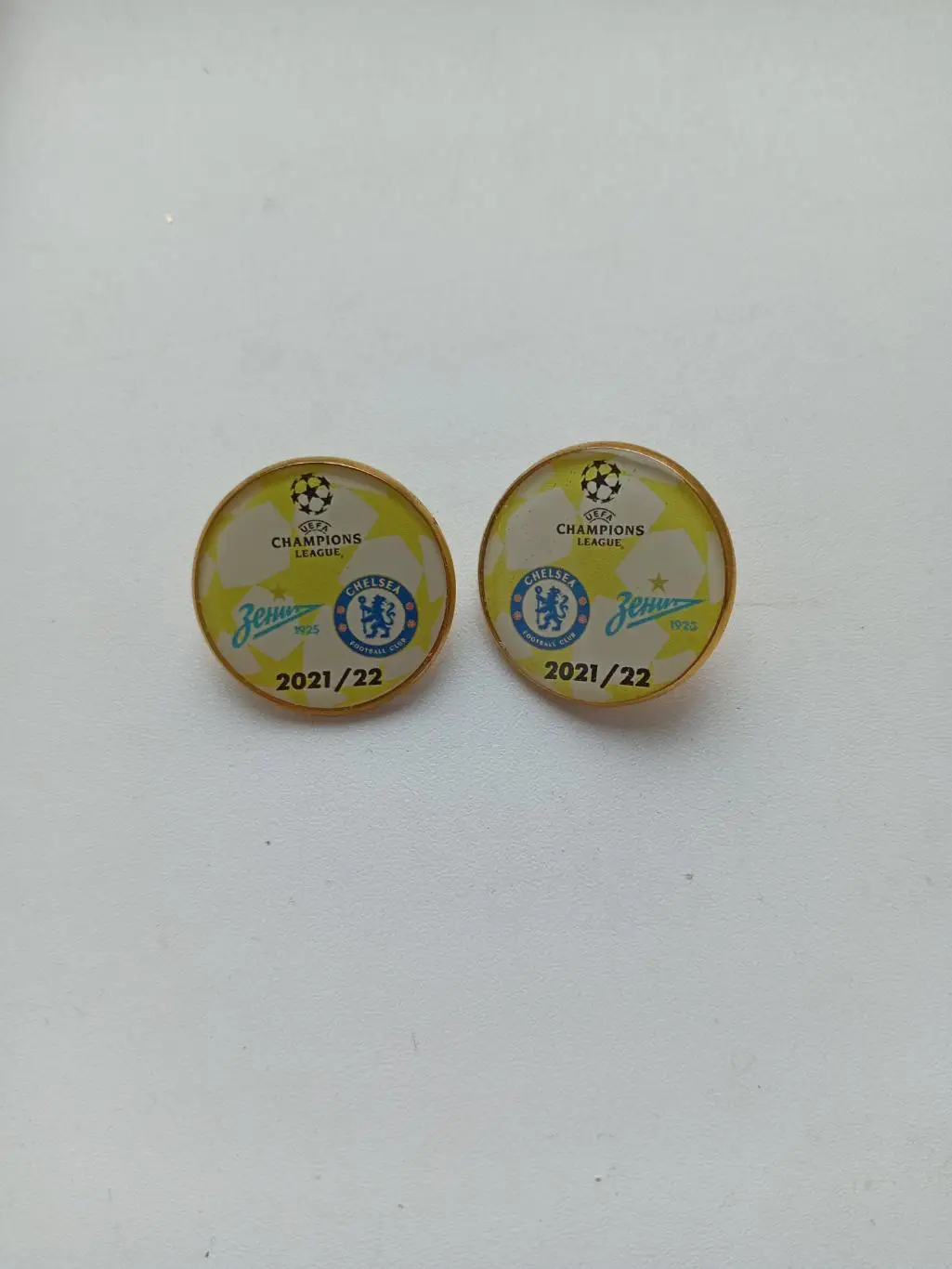 ФК Зенит Санкт Петербург -Челси=ЛЧ 21\22-2значка