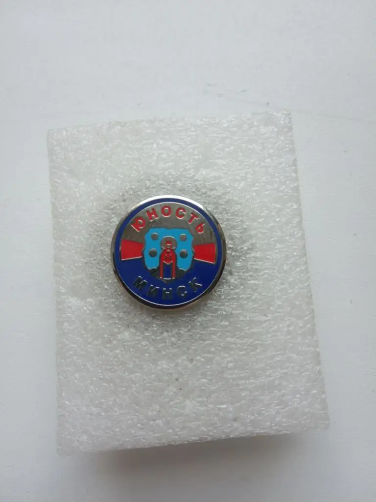 Значок.Хоккей ХК Юность Минск новый