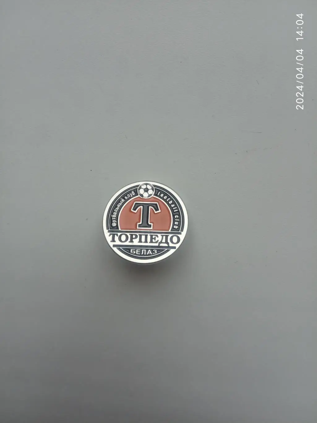 Значок. Торпедо Жодино- официальная продукция