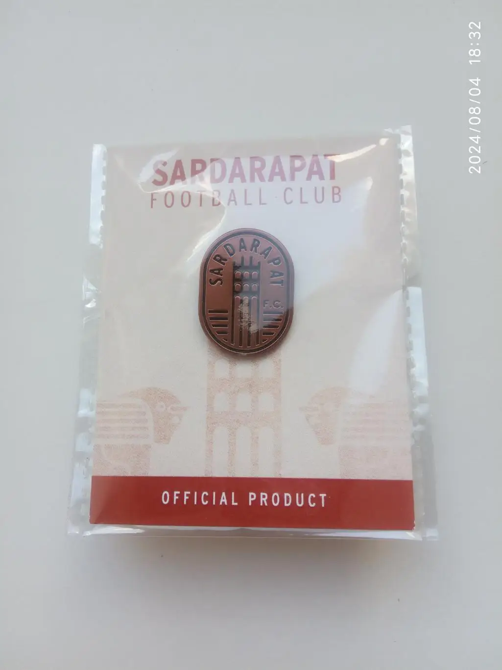 Значок ФК Сардарапат (Армения) официальный,