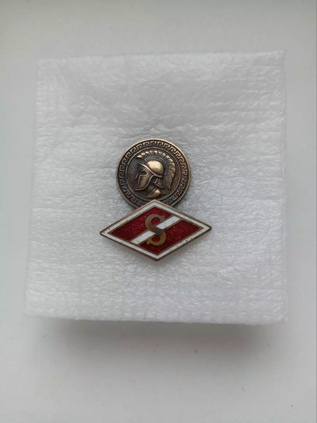 ФК Спартак фан знак на винту