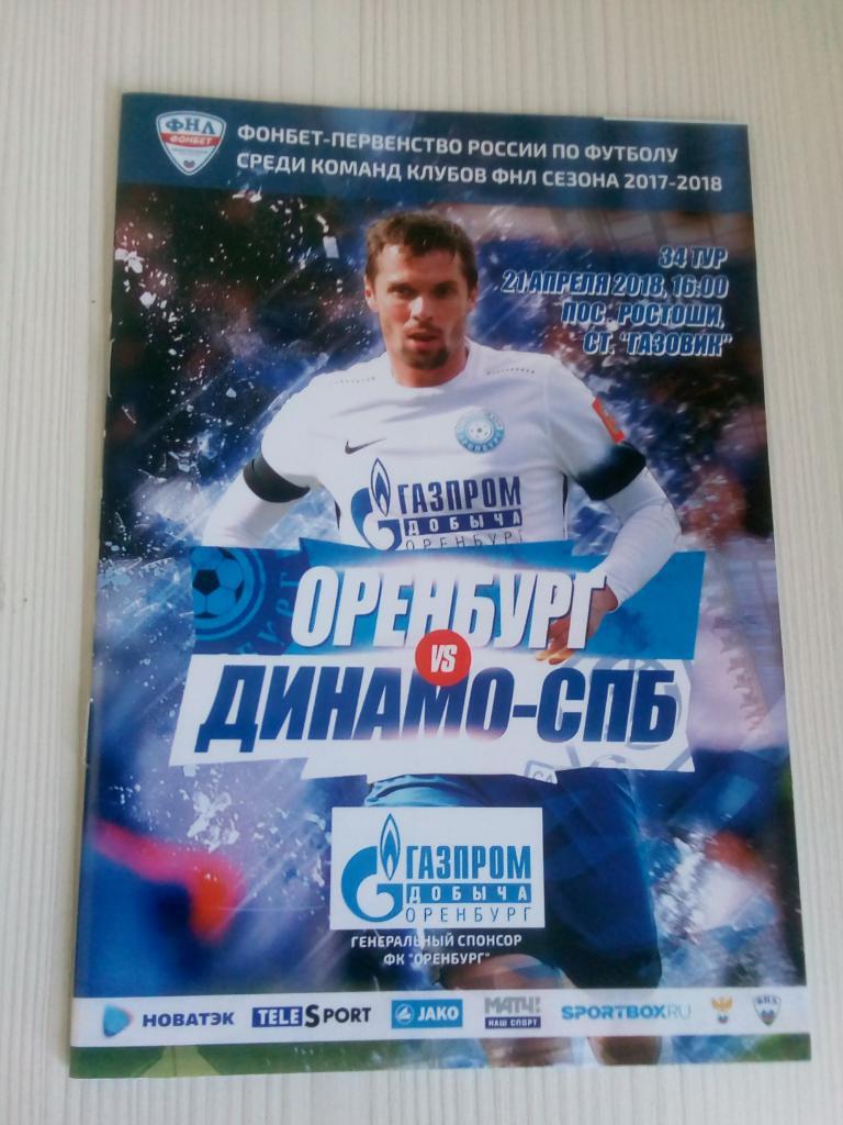 ФНЛ 2017-18 Оренбург- Динамо СПБ.