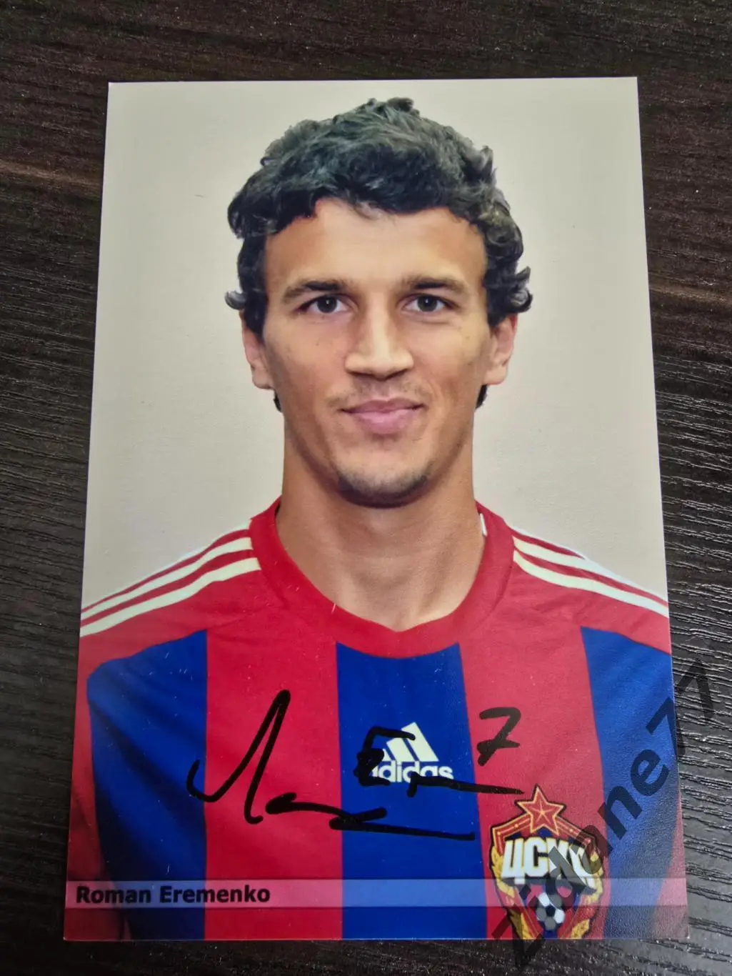 Автограф Роман Еременко (ЦСКА, Финляндия)