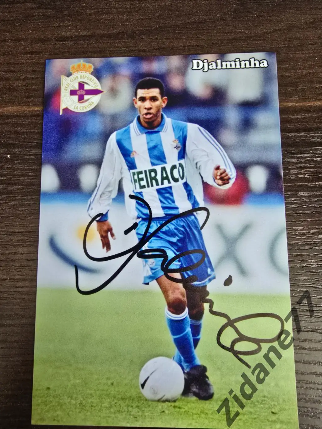 Автограф Джалминья (Депортиво, Бразилия)