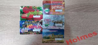 Проездной пластиковый г. Владимир в коллекцию Цена за 1 шт.