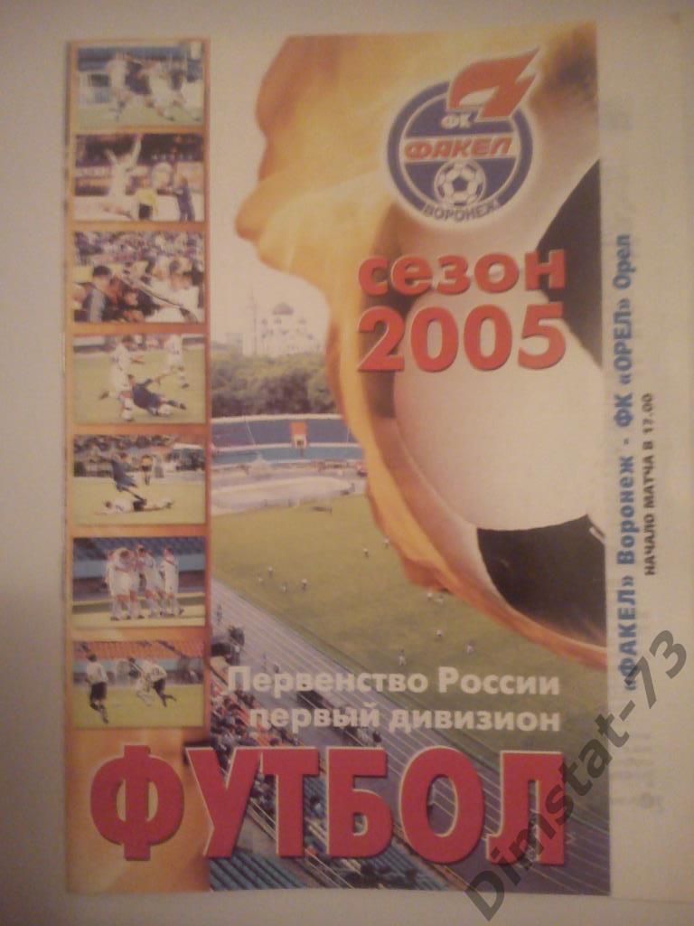 Факел Воронеж - ФК Орел 2005