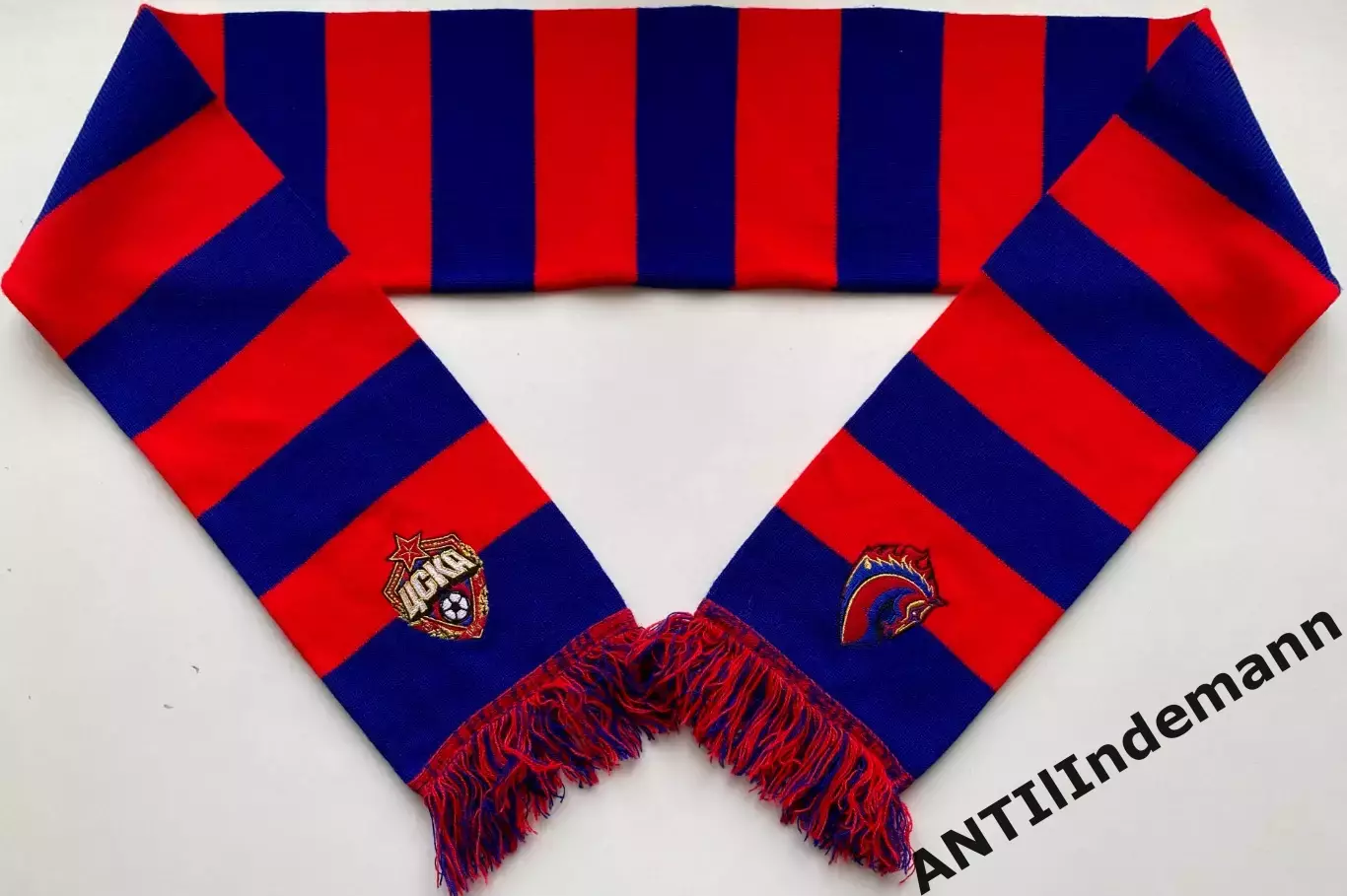 Шарф ПФК ЦСКА, barscarf с вышивками
