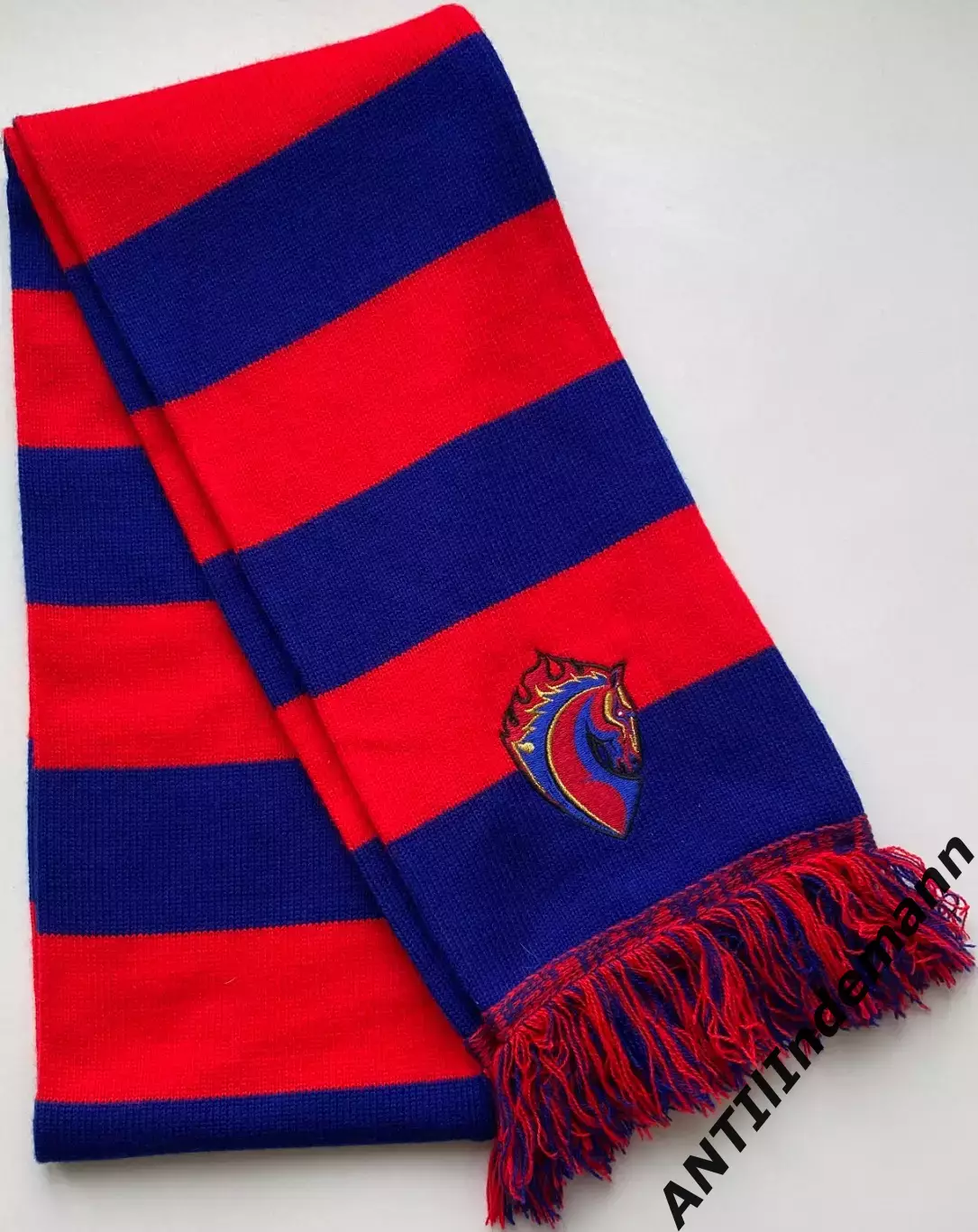 Шарф ПФК ЦСКА, barscarf с вышивками 1
