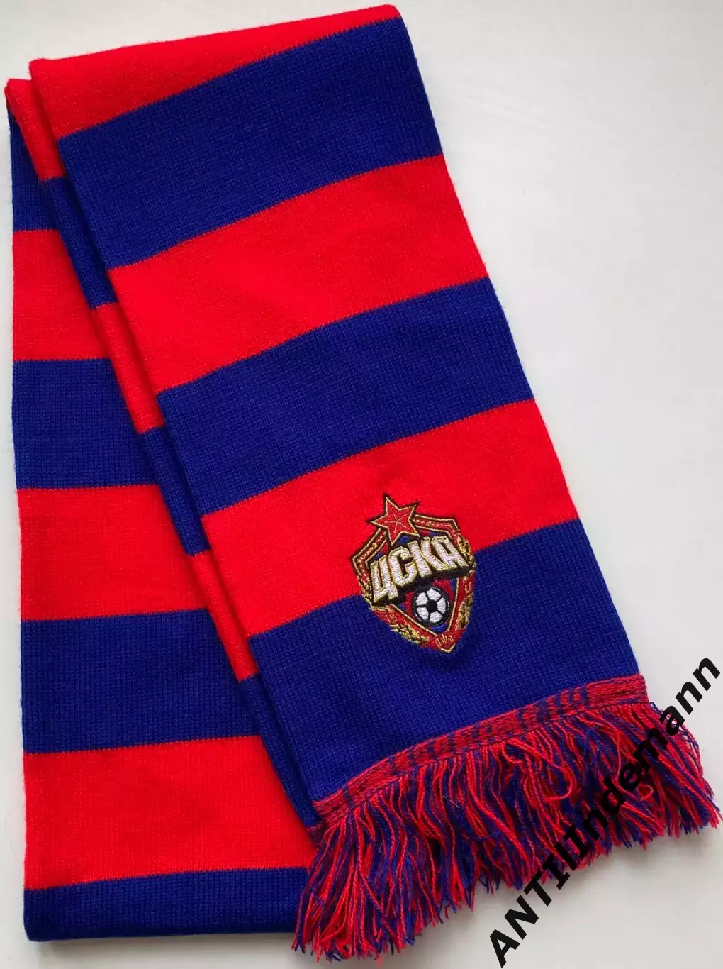 Шарф ПФК ЦСКА, barscarf с вышивками 2