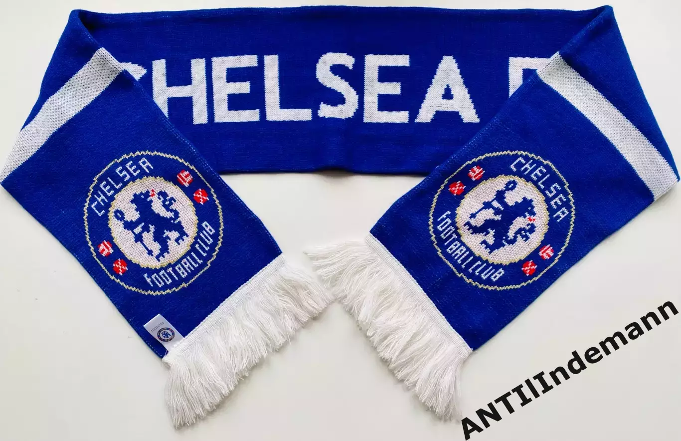 Шарф ФК Челси (Chelsea) Лондон, Англия. Официальная продукция клуба