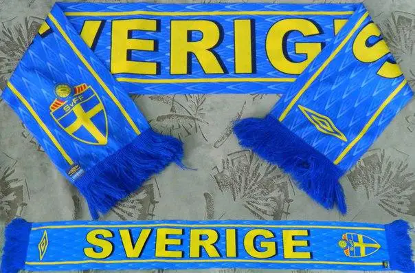 Шарф сборной (сборная) Швеции (Швеция), летний.