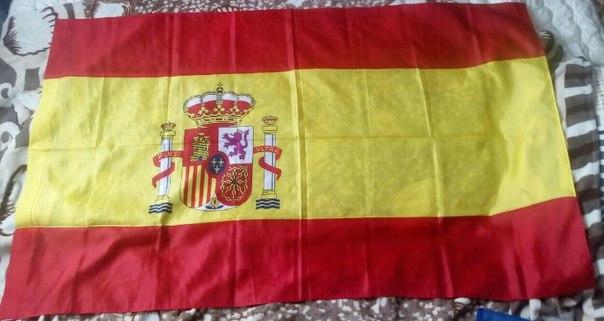 Флаг сборной (сборная) Испании (Испания) 1