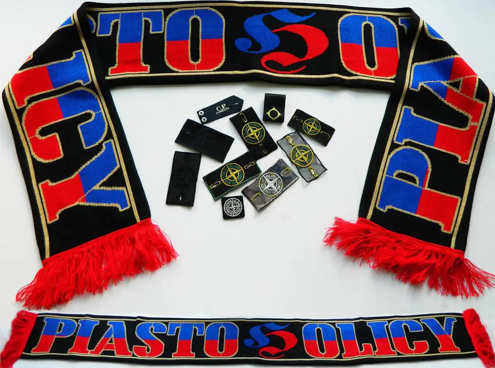 Шарф ФК Пяст Гливице Hooligans, Польша