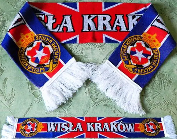 Шарф ФК Висла Краков, Польша
