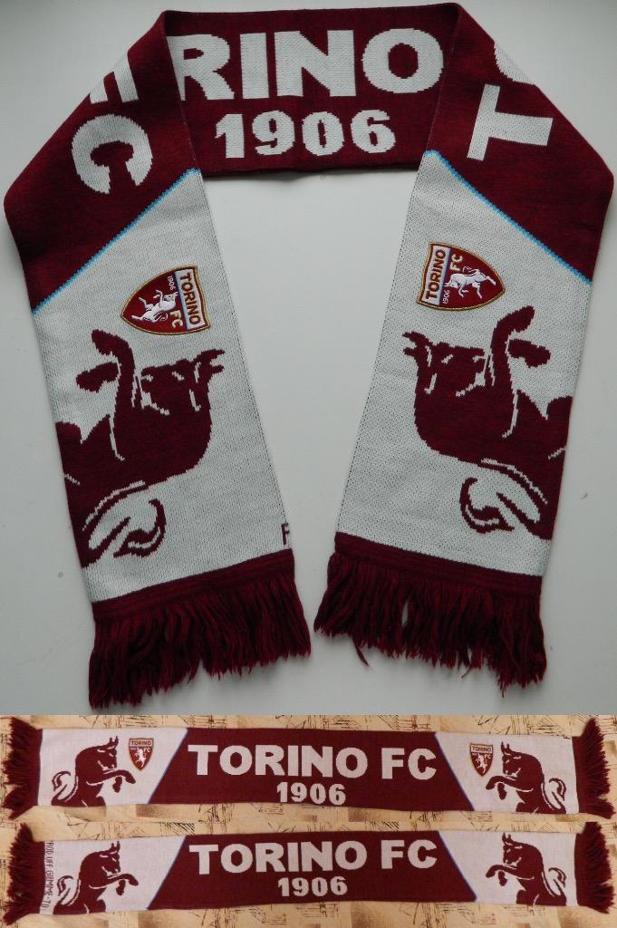 Шарф ФК Торино Турин, Италия. Имеет вышивки