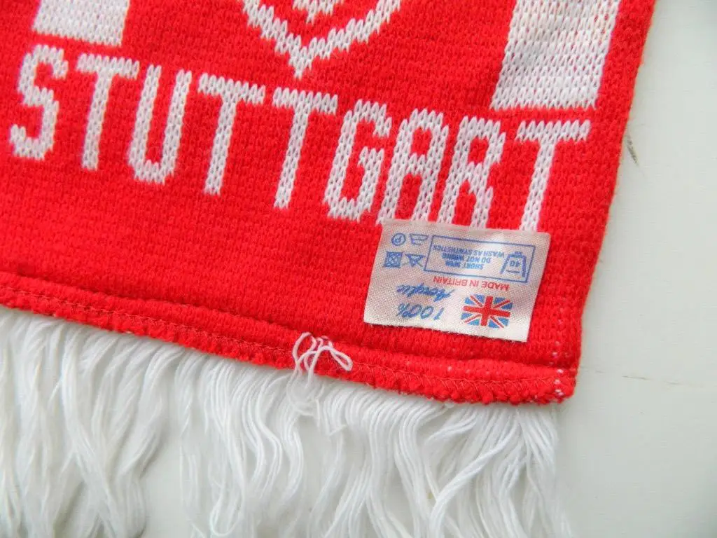 Шарф ФК Штутгарт Германия, made in England 1