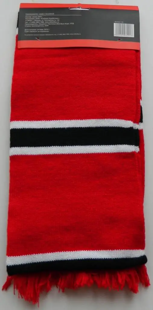 Шарф ФК Манчестер Юнайтед (Manchester United), Англия. Новый barscarf с вышивкой 2