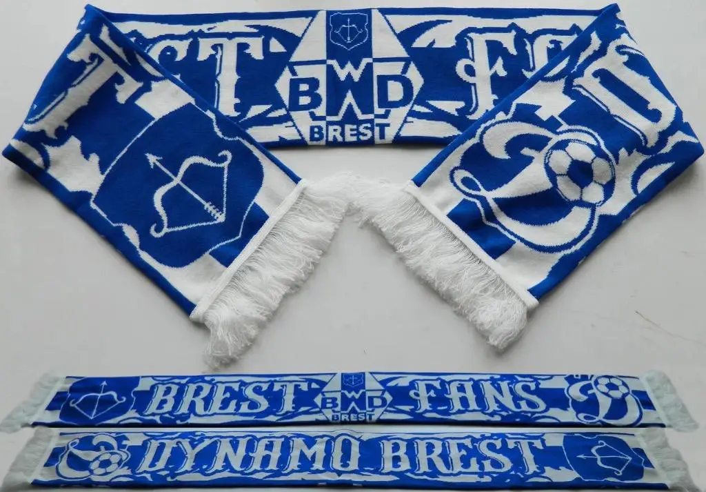 Шарф фанатский Динамо Брест, Беларусь