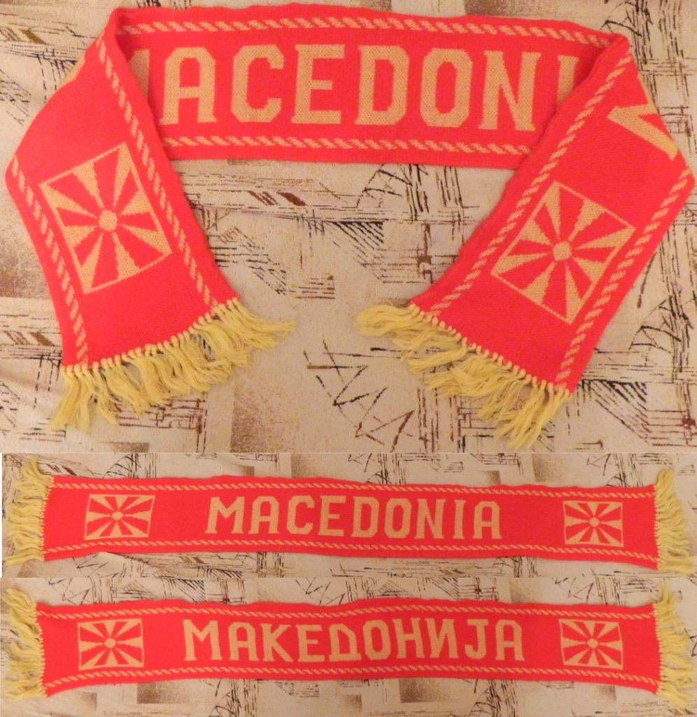 Шарф сборной (сборная) Македонии (Македония)