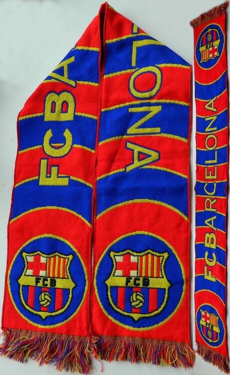 Шарф ФК Барселона Испания (Каталония). Официальная продукция клуба.